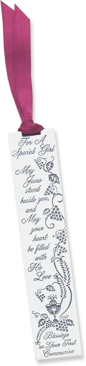 Cathedral Art BM128 First Communion Metal Bookmark, 3-1/2-Inch for a Special Girl