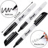 Dry Erase Markers Bulk, 96 Pack Black Dry Erase Markers Chisel Tip, Low Odor Whiteboard Markers for School, Office Supplies, Perfect for Writing on White Board, Mirror,Calender by LAZGOL