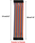 40pcs 20 cm (8 inch) Female to Female Multicolored Dupont Wire Breadboard Jumper Ribbon Cables Compatible with Arduino