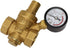 DN20 Brass Adjustable Water Pressure Reducer with Gauge Meter