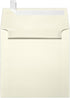 LUXPaper Square Invitation Envelopes | 6" x 6" | Natural Linen | Peel & Press | 80lb. Text | 50 Qty