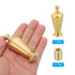 PATIKIL 29.5 72mm 1 Set x Lamp Finials Caps Knob, Solid Brass Lamp Shade Top Decoration Screw Cap Nuts with Brass