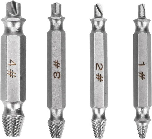 Damaged Screw Extractor Set for Stripped Head Screws, Nuts & Bolts, Gifts for Men and Women, DIY Hand Tools