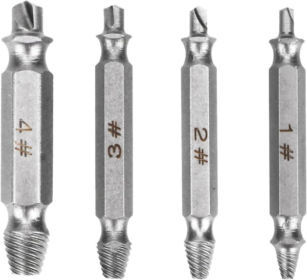 Damaged Screw Extractor Set for Stripped Head Screws, Nuts & Bolts, Gifts for Men and Women, DIY Hand Tools