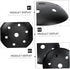 4pcs Alipis Ceiling Cover Plate Desk Lamp Base Ventilation for Chandelier Replacement Easy to Install Sturdy Design