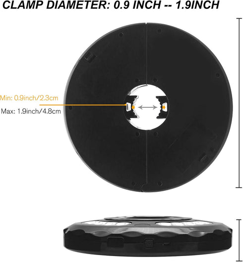Stdlyxun 3 28 220LM, Umbrella Light, Patio Umbrella Lights Brightness Mode LED at Built-in Lithium Battery Operated