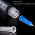 100 Pack 3ml/cc Plastic Luer Lock Syringes with 23Ga and Cap, Individually Sealed for Scientific Labs and Measuring