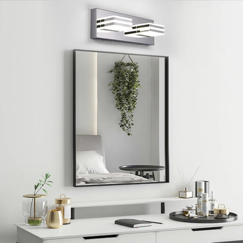 2 12W 14 Inch LED Vanity Light Bar light Bathroom Mirror Light Fixtures Modern Bath Lamps Over Mirror Bathroom Wall