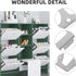 2 Set ABOOFAN Shoe Cabinet Flip Frame Hinges Metal Drawer Replacement Brackets for Single-Layer Shoe Rack Gray Pairs