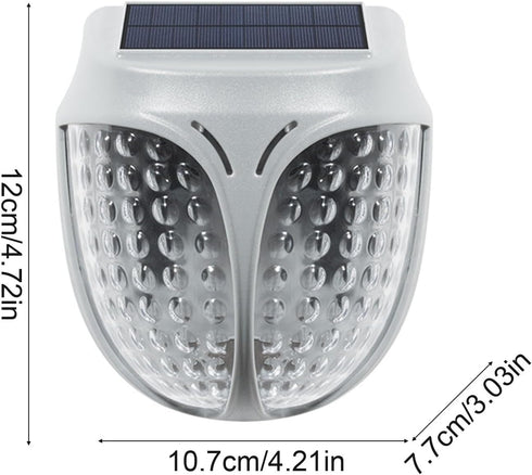 Solar Outdoor Lights Auto On At Dusk Wall Light LED Waterproof Solar Street Lights Energy Saving Garden Lights Spot