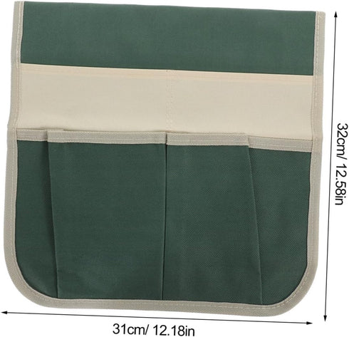 Toyvian Gardening Tool Bag Kneeler Seat Pouch for Gardeners Heavy Duty Waterproof Garden Seat Bag Detachable Storage