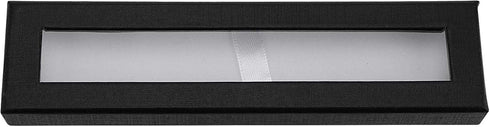 SEUNMUK 42 Pcs Black Empty Pen Gift Box, Cardboard Display Cases with Clear Window for Jewelry Gift Business