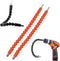 Super Bit Screwdriver Flexible, Drill Bit Extension, Bendable Tool for All Electric Hand Drills (2 Piece)
