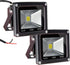 12V AC or DC LED Flood Light,10W Mini IP65 Waterproof Outdoor Light,900LM,6000K,Daylight