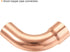 MECCANIXITY 90 Degrees Elbow Copper Pipe Fitting 3/4 Inch ID Short Turn Brazing Connection for HVAC Cooling Solar