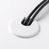 10 Pack 2 Inch White Desk Grommet for Wires and Cords - Plastic