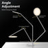 3 Dimming 14W 1200LM Desk Lamp for Home Office, Metal Swing Arm Desk Light, Mode Stepless Desktop Lamp, Computer Task
