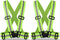 ZOJO Kids Reflective Vest 2pcs, Lightweight Adjustable for Running and Cycling