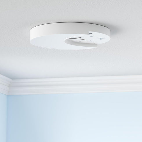 FAYOTAT 30W 3000K/4500K/6500K Nursery(15.75 Inch) Flush Mount Ceiling Light for Kids, Large Modern LED Ceiling Lights