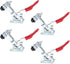 POWERTEC 4PK Toggle Clamp, 60 lbs Capacity, 201 Quick Release Horizontal Clamps for Woodworking Jigs
