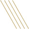 Favordrory 4PCS Brass Round Rod, 3/16 Inch Diameter, 14 Inches Length