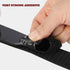 LLPT Heavy Duty Hook and Loop Tape, 1 Inch x 23 Feet Black Adhesive Strip for Indoor and Outdoor Use