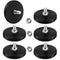 Learay 6 Pack Rubber Coated Magnets, 31 LBS Neodymium Magnet Base with M6