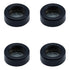 HAJXZH 4 M10 PCS Lamp Shade Harp Bracket Top Cap Black Thread Lamp Finial Cap Knob for Table Lamps and Floor Lamps