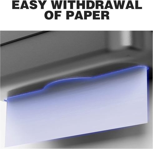 Commercial 10.8" 3.5" 8" interhasa! Paper Towel Dispenser Wall Mount - ADA Compliant Multifold Trifold & C-Fold Hand
