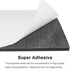 12'' 59'' 1/2'' DGSL Neoprene Adhesive Foam Sheets, W x L x Thick Sponge Self Adhesive Rubber Padding Sheet Closed Cell