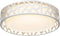 LED Flush Mount Ceiling Light, 14 Inch Dimmable Round Lighting Fixture, 20W