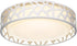 LED Flush Mount Ceiling Light, 14 Inch Dimmable Round Lighting Fixture, 20W