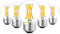 Greeogin G16.5 LED Light Bulbs Dimmable, 6W E26 Edison Bulbs,Warm White 2700K,600lm,6W Equal