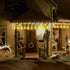 16-Tube 2 Sets 8-Tubes Kwaiffeo Warm White Icicle Lights Outdoor, Meteor Shower Lights for Christmas Thanksgiving New