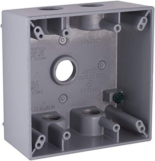 Bell Outdoor 5337-5 Two Gang Weatherproof Box