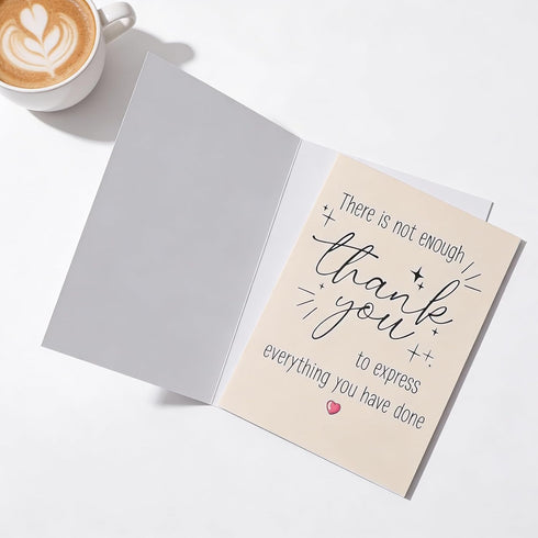 KFHENSOMR 2Pcs Funny Thank You Card with Red Envelope, Appreciation Greeting Card for Friends, Teacher, Boss, Him