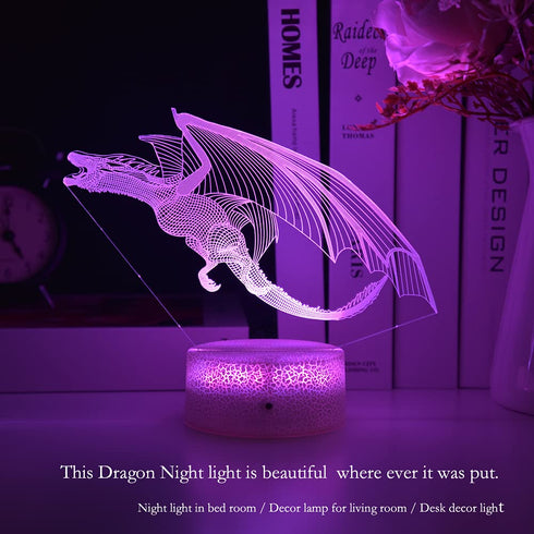 Light,16 Dragon LED Lighting Kids Night Colors with Remote Control Dragon Toy for Kids as a Birthday Gifts Christmas