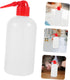 2Pcs Sosoport Narrow Mouth Wash Bottle Portable Laboratory Wash Bottle with Scale for Precise Measurement Lab Cleaning