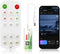 MALIIGAZA LED Light Controller, RF WiFi Smart Remote Dimmer for Single Color LED
