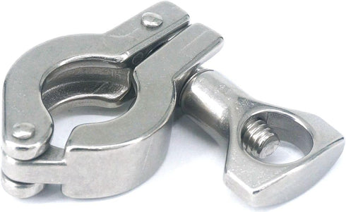 XLIIDKMQX 130mm 304 Ferrule O/D Stainless Casting Tri Clamp Fitting Dairy Brewing Tri