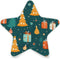 ALAZA Christmas Tree Snowflake Xmas Green Star Shaped LED Night Light Dusk