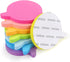 SIMONA Bubble Shape Sticky Notes, 8 Color Bright Colorful Sticky Pad, 75 Sheets/Pad Self-Sticky Note Pads