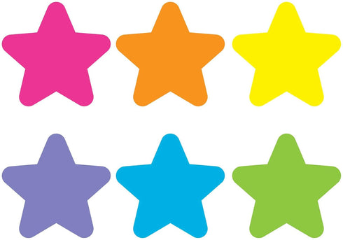 Teacher Created Resources Spot On Bright Stars Carpet Markers, 7"