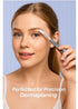 #10R Pack 15 #3 Dermaplaning Blades with Handle of Dermaplane Razors for Womens Face + Stainless Steel Scalpel Handle