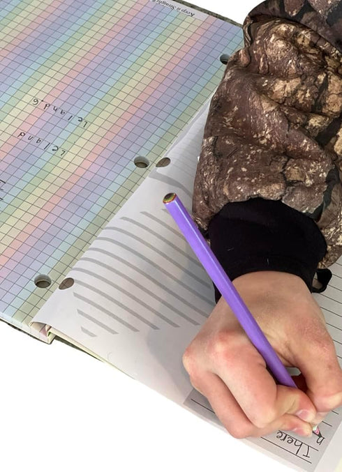 Keep it Straight Graph Paper 3 hole punch Colored graph paper Bullet Journal College paper office supplies College School Supplies Graphing graph notebook engineering notebook graph graph paper pad