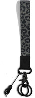 Yiflin Cute Wrist Lanyard for Keys, Keychain, Wallet, ID Holder, Cell Phone, Black Leopard