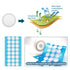 Synthetic Filter Paper Stickers, 20 mm, 0.3 µm Monotub Filter Discs for Mycology - 90 Count for Fruiting Chamber