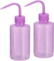 PATIKIL 2pcs 250ml Plastic Wash Bottle, Narrow Mouth Squeeze Bottle for Lab Cleaning, Washing, Irrigation Liquid