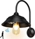 Solar Barn Light, Solar Wall Sconce Light Outdoor with 3 Lighting Modes