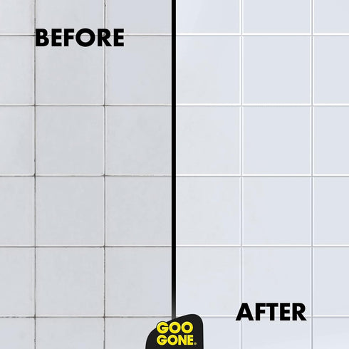 28 pack 2 Goo Gone Grout and Tile Cleaner - Ounce - Removes Tough Stains Dirt Caused by Mold Mildew Soap Scum and Hard